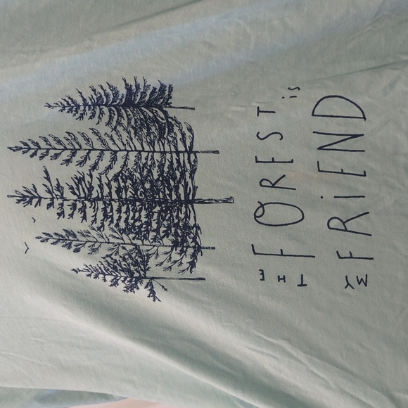 Women's M Tentree Raglan Graphic Tee - Picture 2 of 5